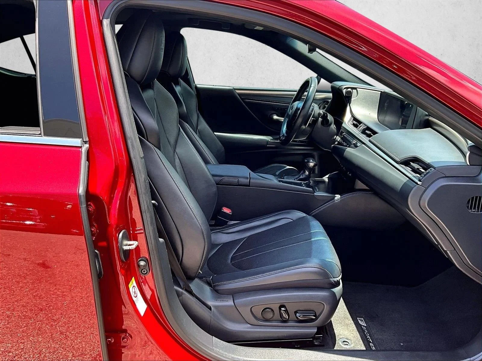 Used 2019 Red Lexus ES 350 F SPORT image 9