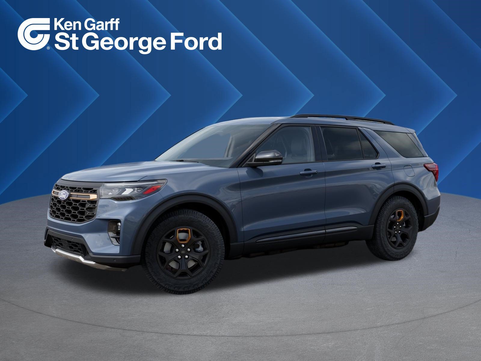 New 2027 Vapor Blue Metallic Ford Tremor image 1