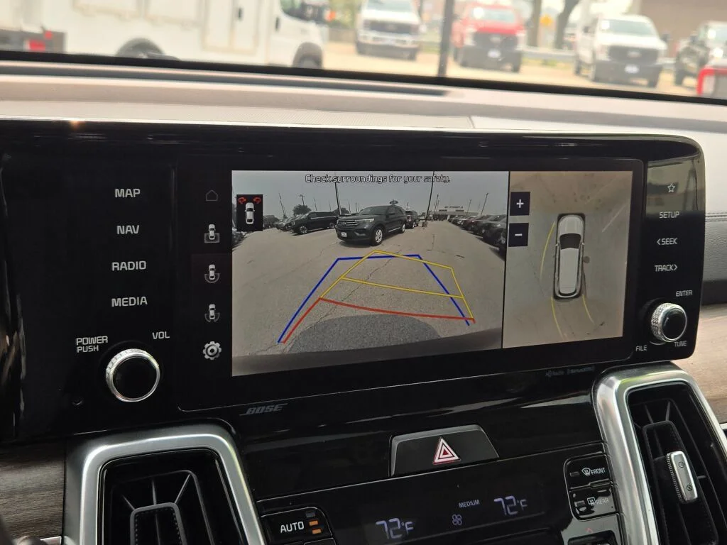 Used 2022 Ebony Black Kia X-Line SX Prestige image 32