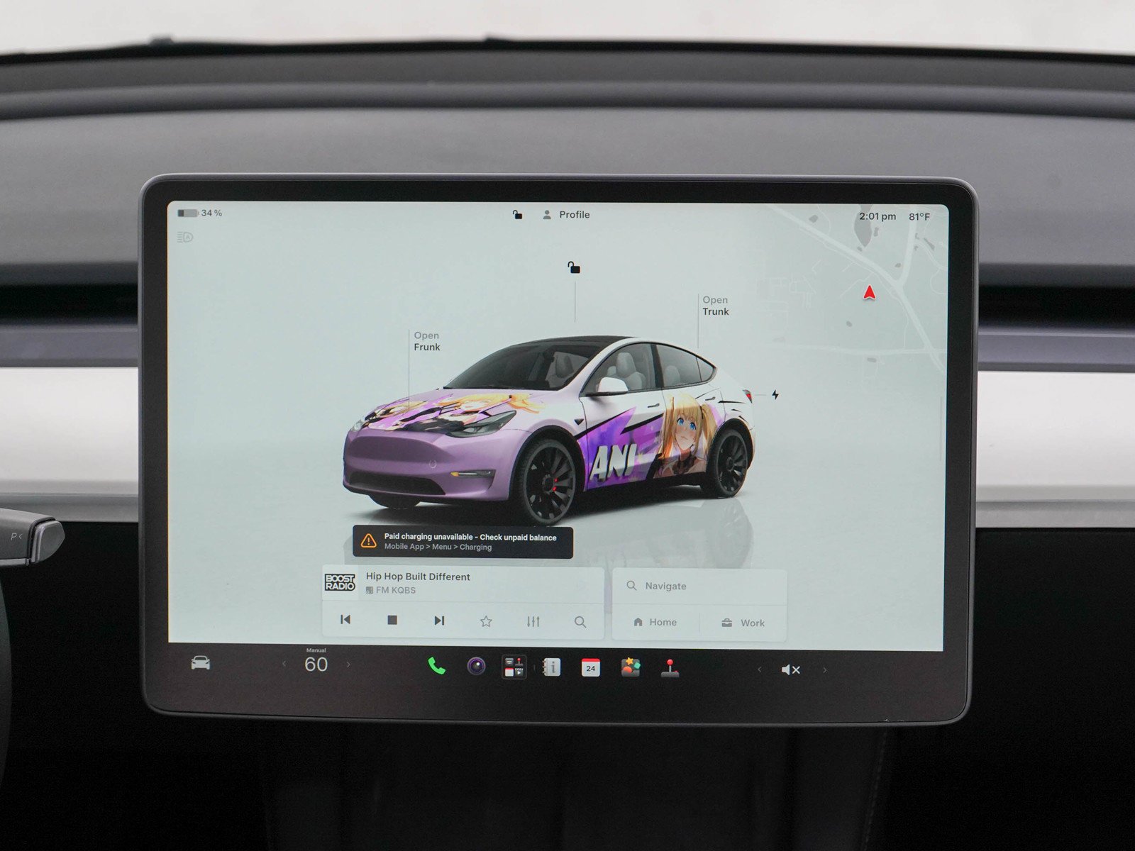 Used 2022 Gray Tesla Performance AWD image 15