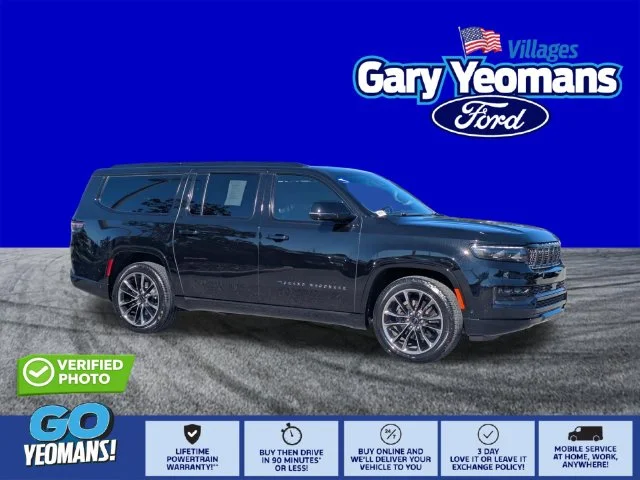 Certified Used 2025 Diamond Black Jeep Series III image 1