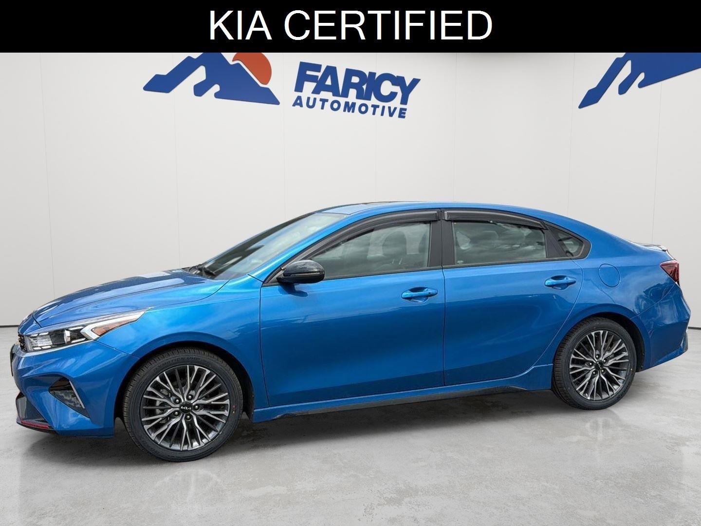 Used 2023 Sporty Blue Kia GT-Line image 1