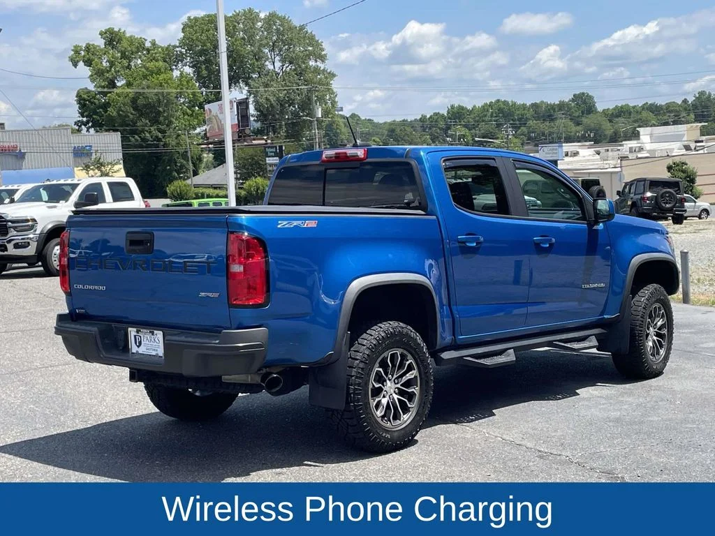Certified Used 2022 Blue Chevrolet ZR2 image 8