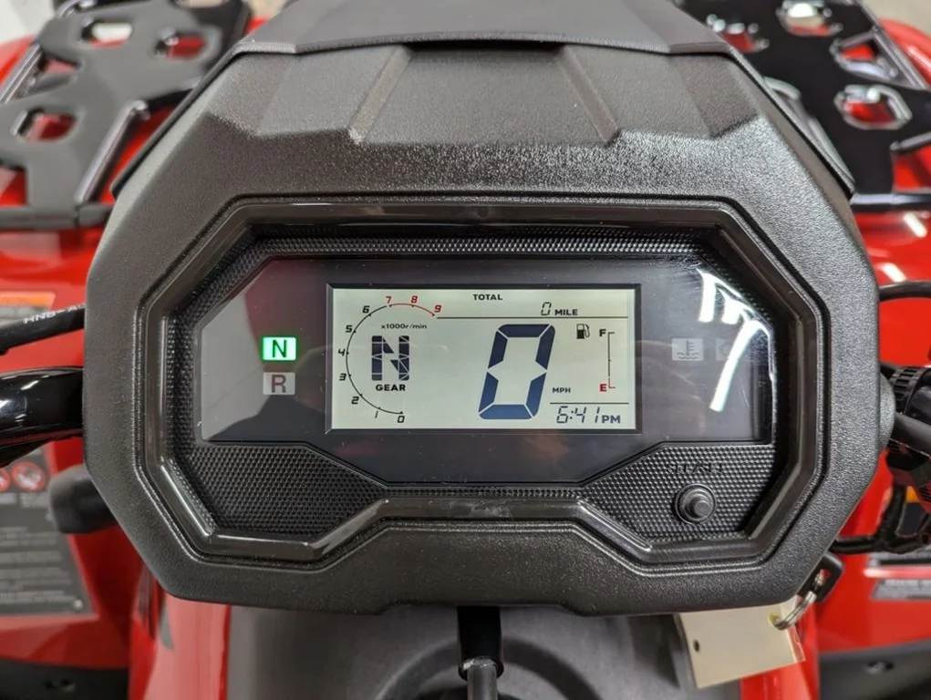 New 2027 RED Honda Powersports 700 4x4 Automatic image 3