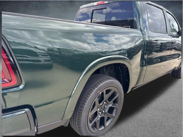 New 2027 Serrano-Green Metallic Exterior Paint RAM Laramie image 22