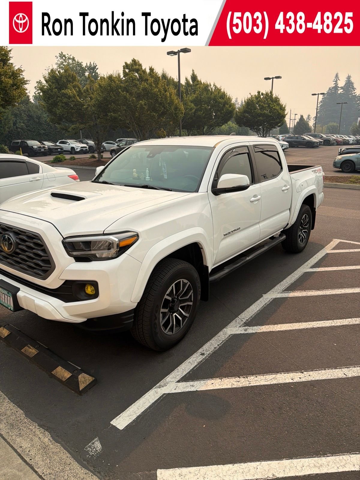Used 2022 White Toyota TRD Sport image 1