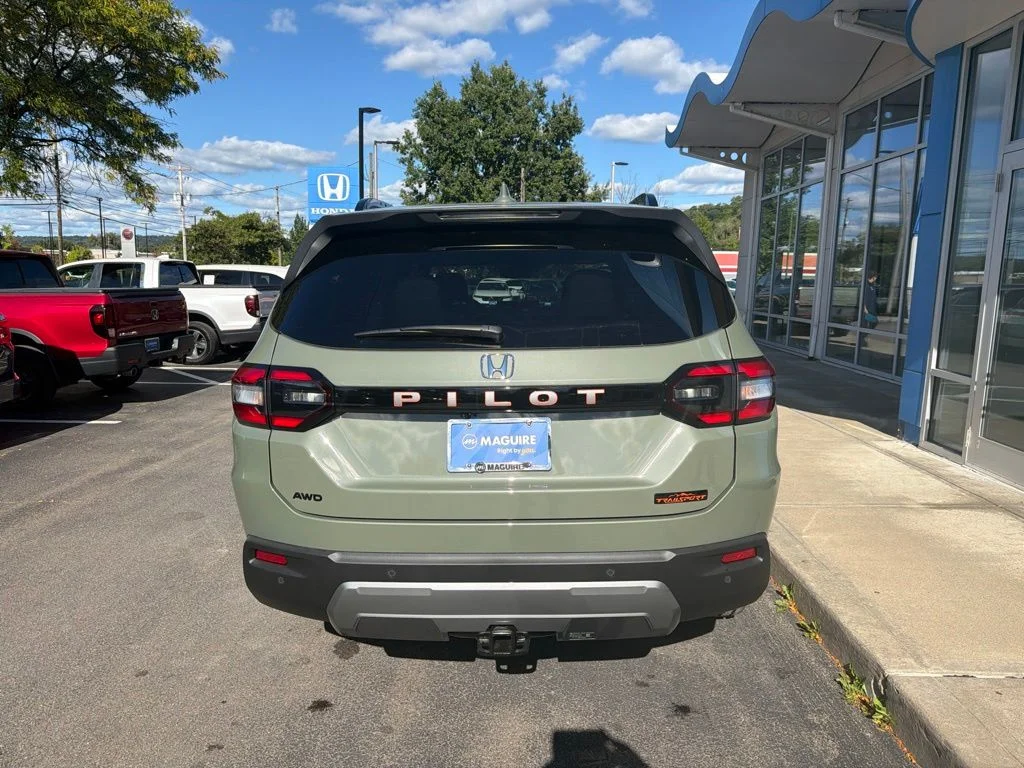 New 2026 Ash Green Metallic Honda AWD TrailSport image 6