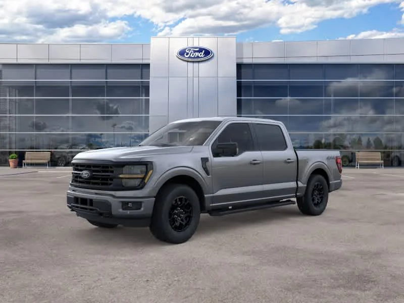 New 2026 Carbonized Gray Metallic Ford XLT image 2