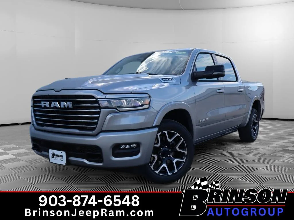 New 2026 Billet Silver Metallic Clear-Coat Exterior Paint RAM Laramie image 1