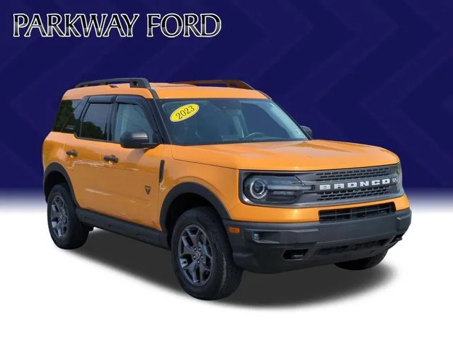 Used 2023 Orange Ford Badlands image 7