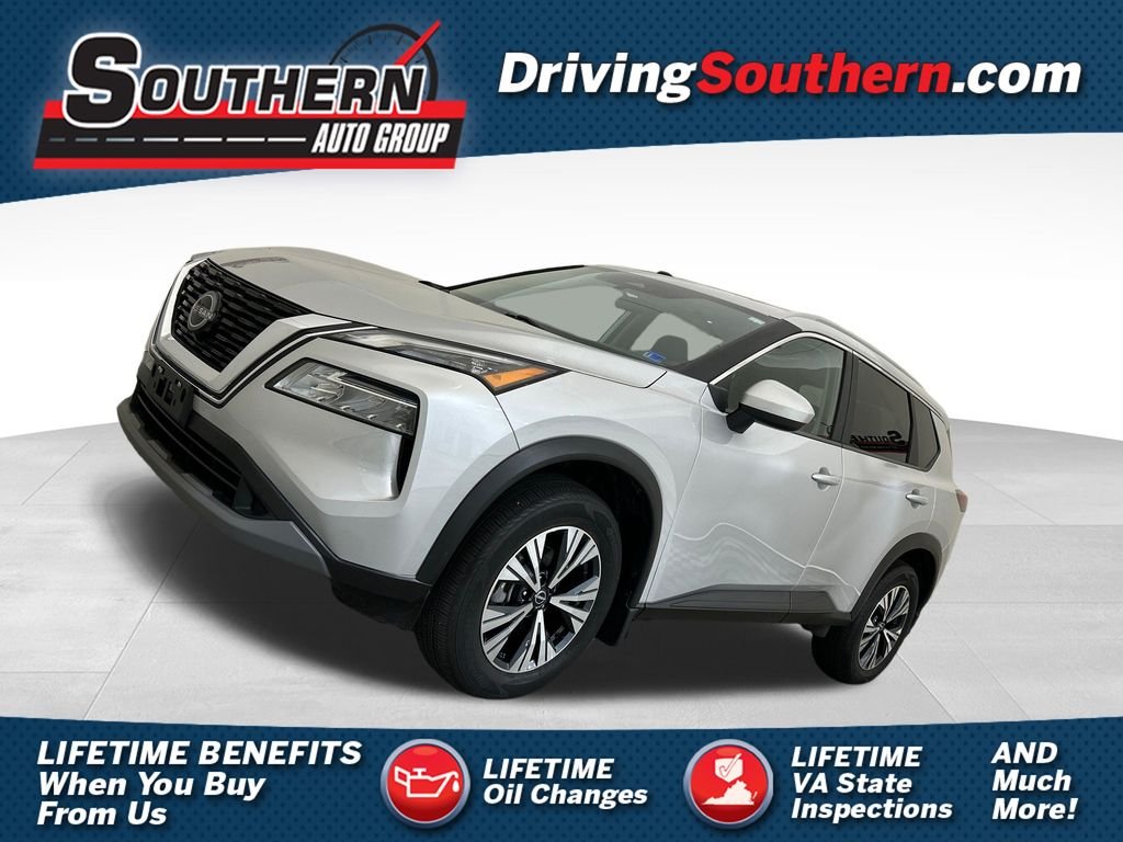 Used 2023 Silver Nissan SV image 1
