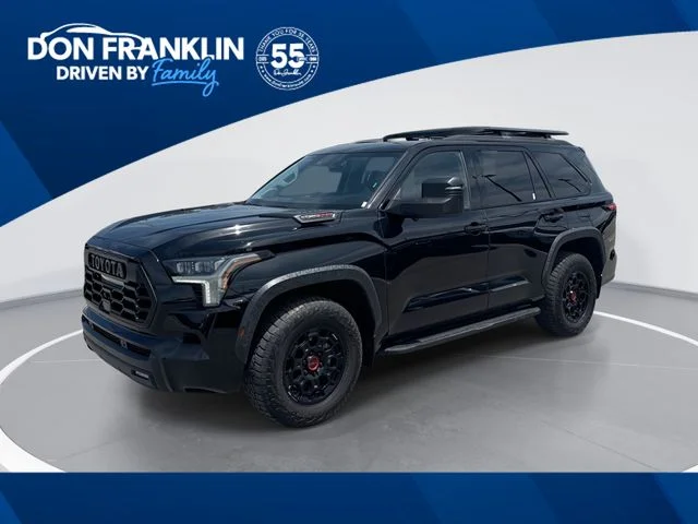 Used 2023 Black Toyota TRD Pro image 1