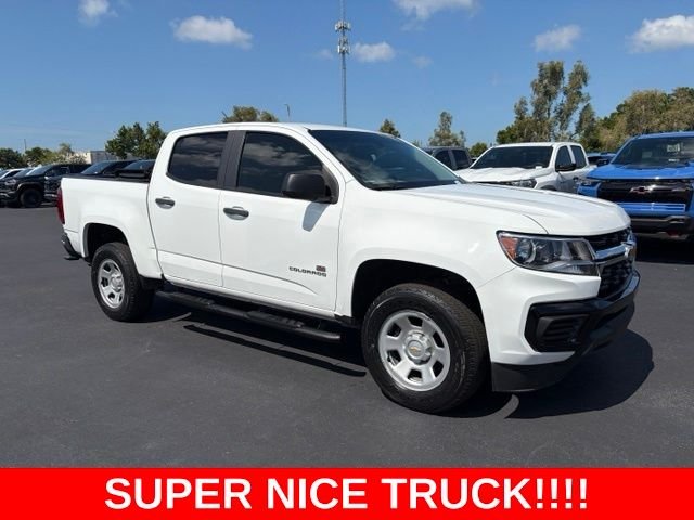 Used 2021 White Chevrolet Work Truck image 1