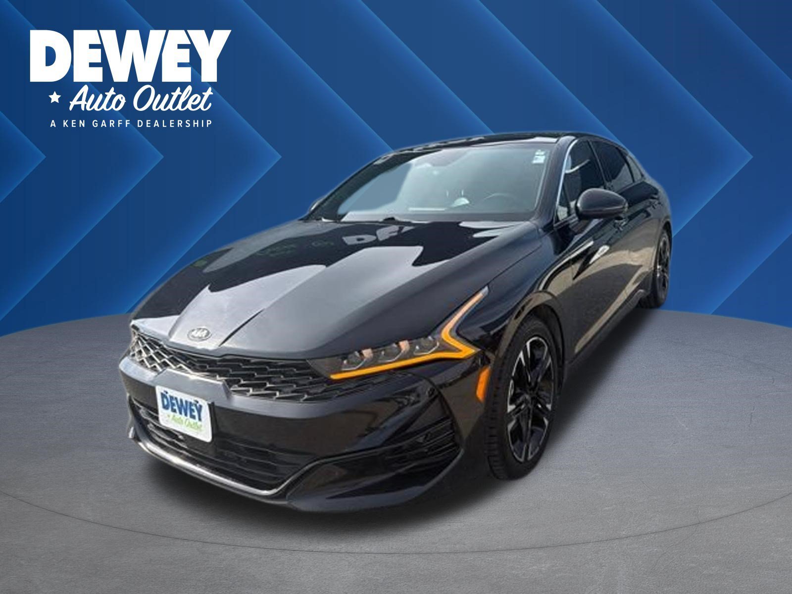 Used 2021 Ebony Black Kia GT-Line image 1