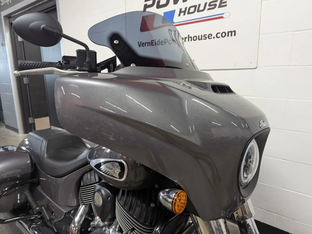 Certified Used 2019 GRAY Indian Motorcycle Steel Gray image 4