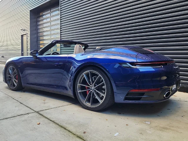 Certified Used 2024 Gentian Blue Metallic   1A Porsche Carrera 4 image 3