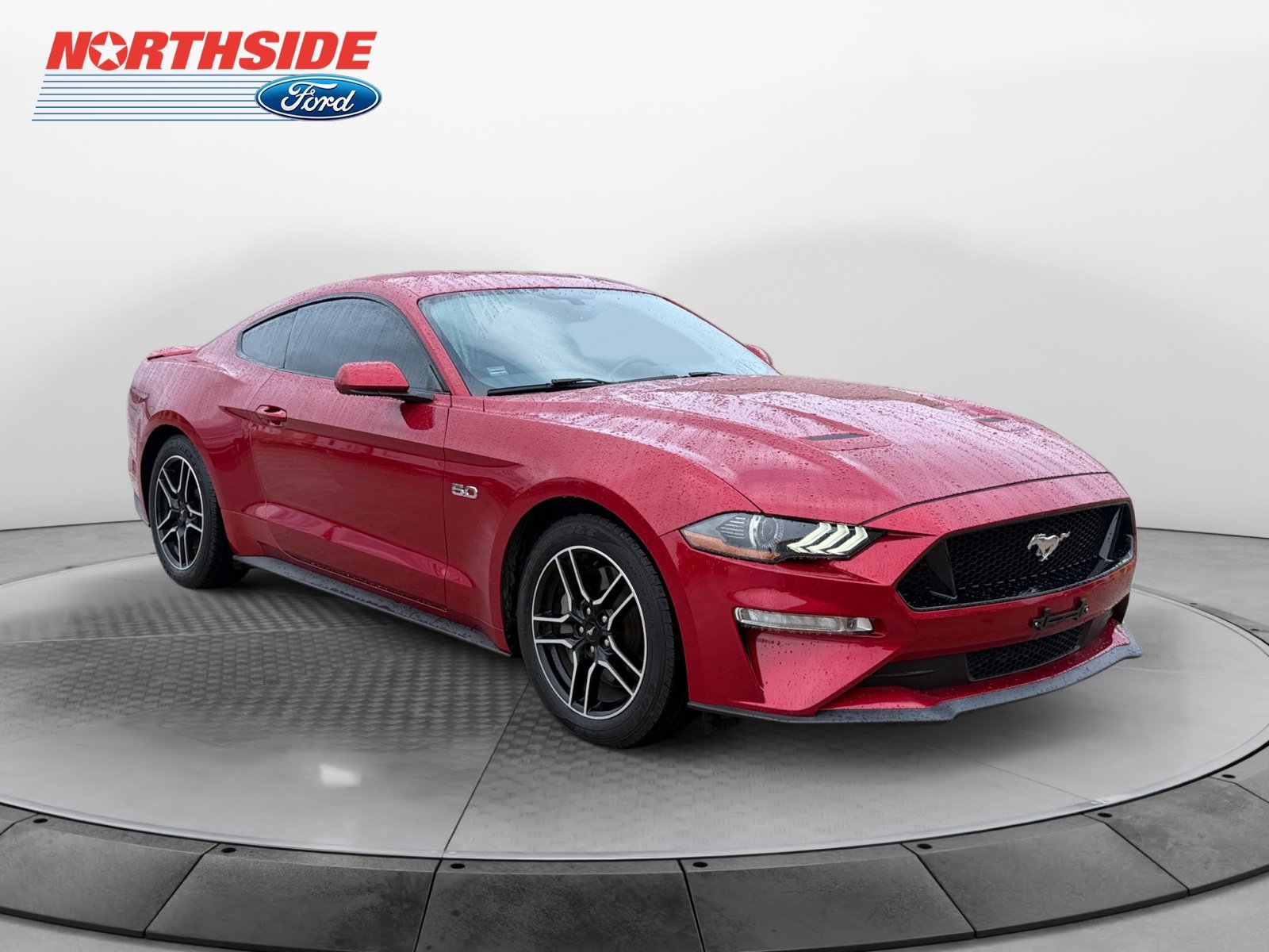 Used 2020 Rapid Red Metallic Tinted Clearcoat Ford GT image 1