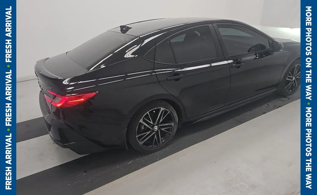 Used 2025 Black Toyota XSE image 2