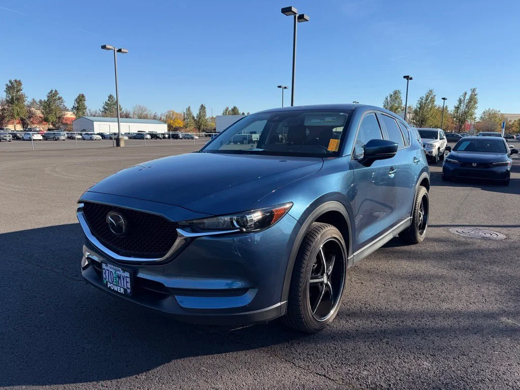 Used 2021 Eternal Blue Mica Mazda Touring Preferred SV Package image 3