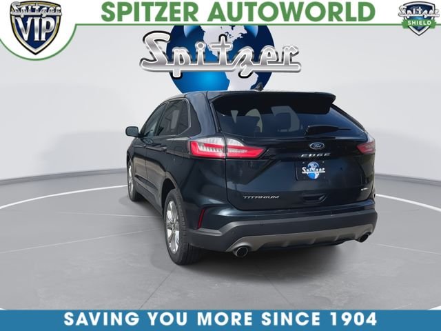 Used 2024 Blue Ford Titanium image 8