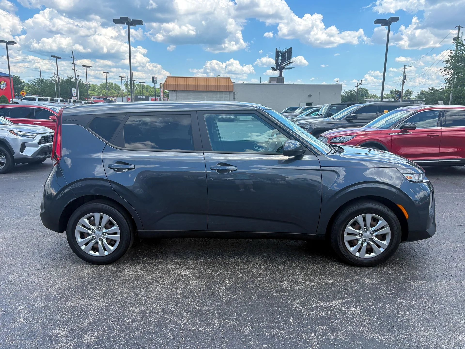Used 2022 Gray Kia LX image 20