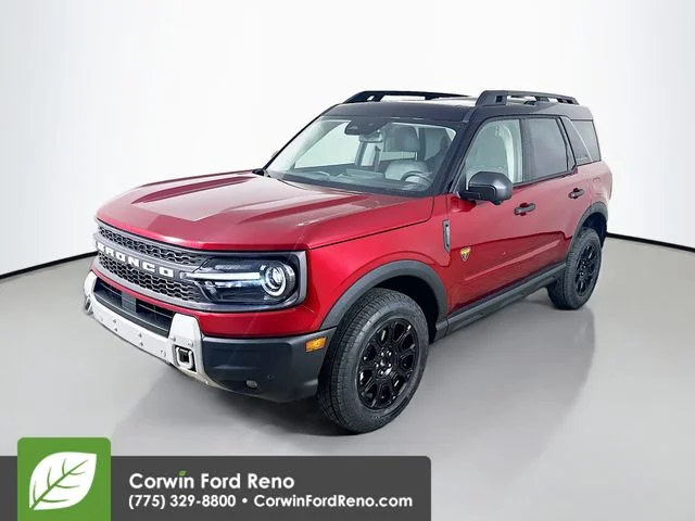 New 2026 Ruby Red Metallic Tinted Clearcoat Ford Badlands image 3