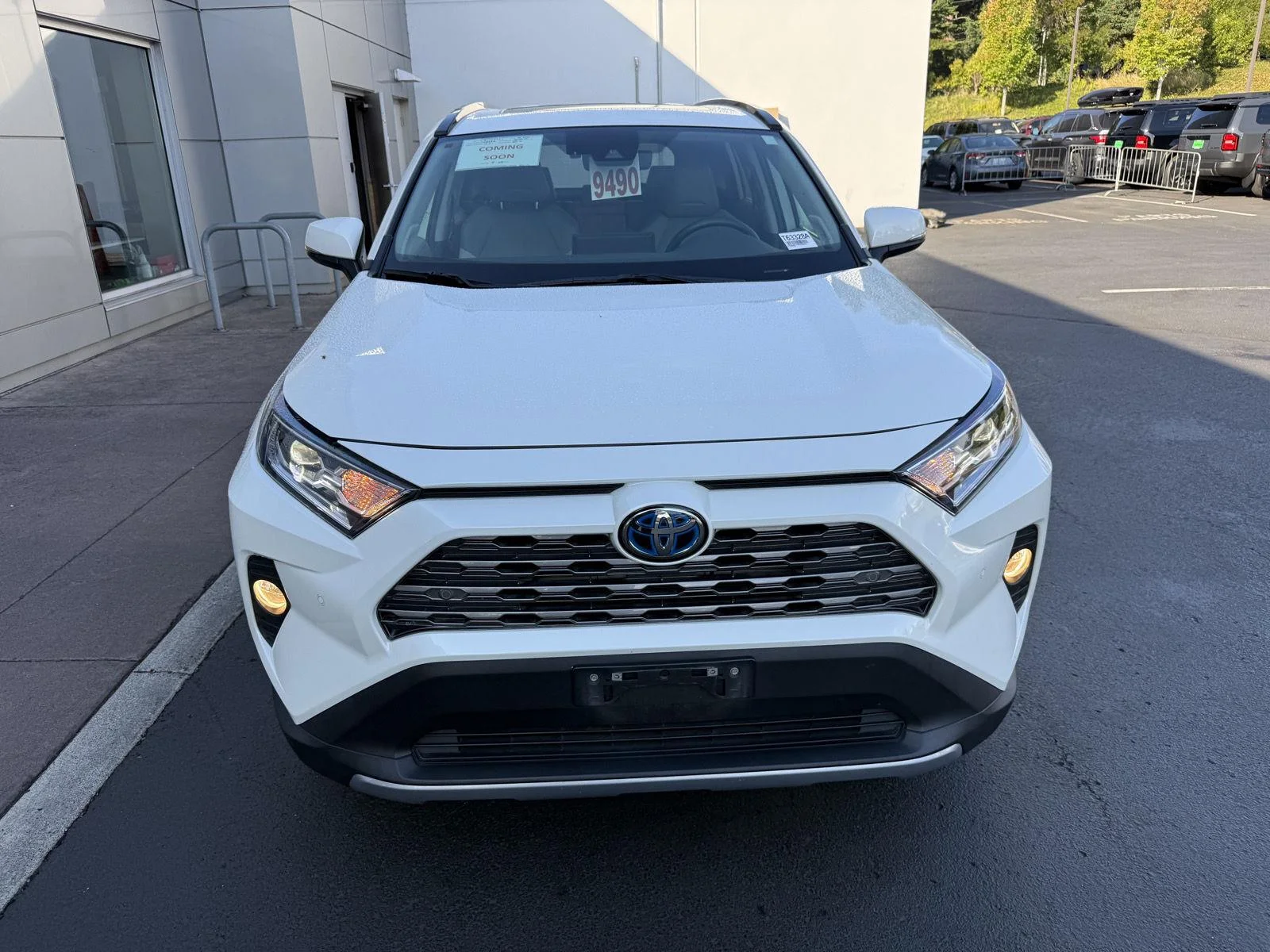 Used 2021 Blizzard Pearl Toyota Hybrid Limited image 8