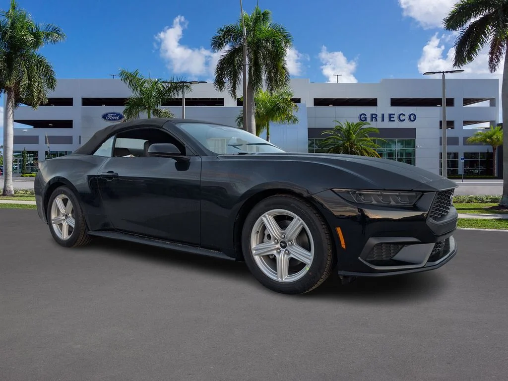 New 2026 Shadow Black Ford EcoBoost® Premium Convertible image 1