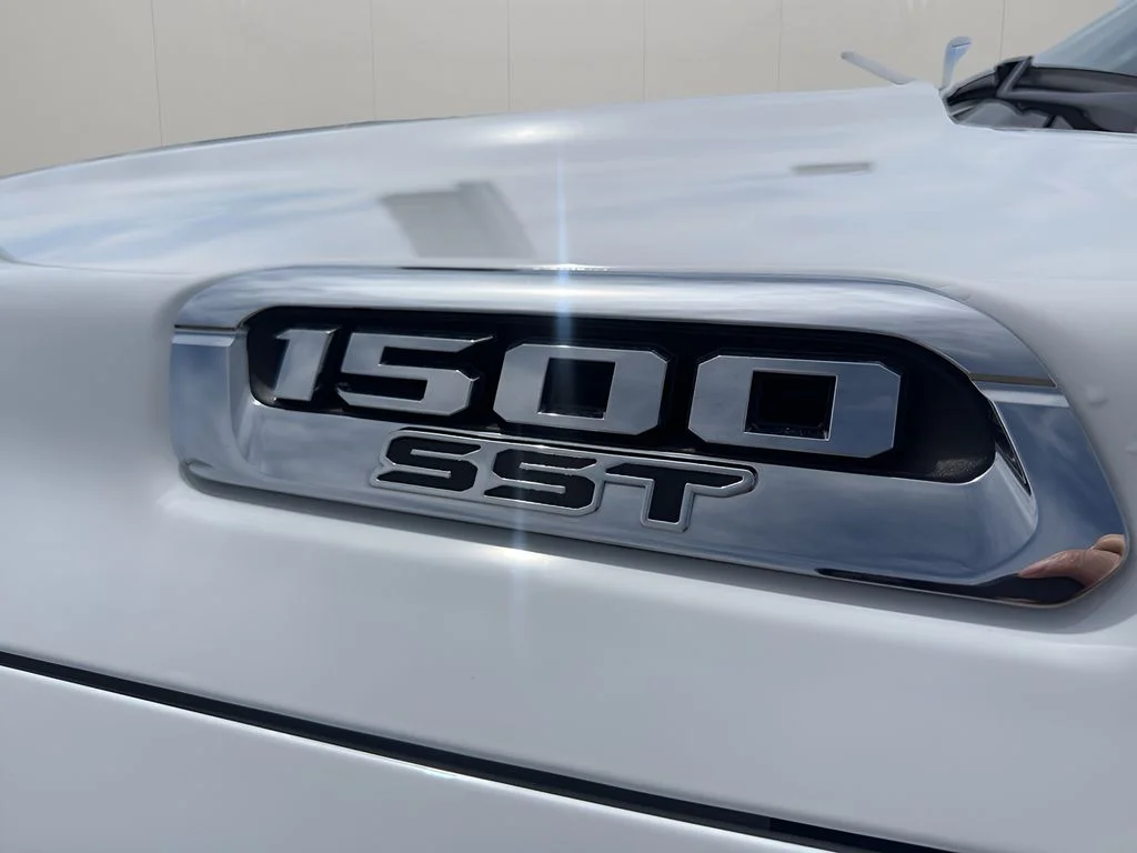 Used 2025 Bright White Clearcoat Ram Laramie image 10