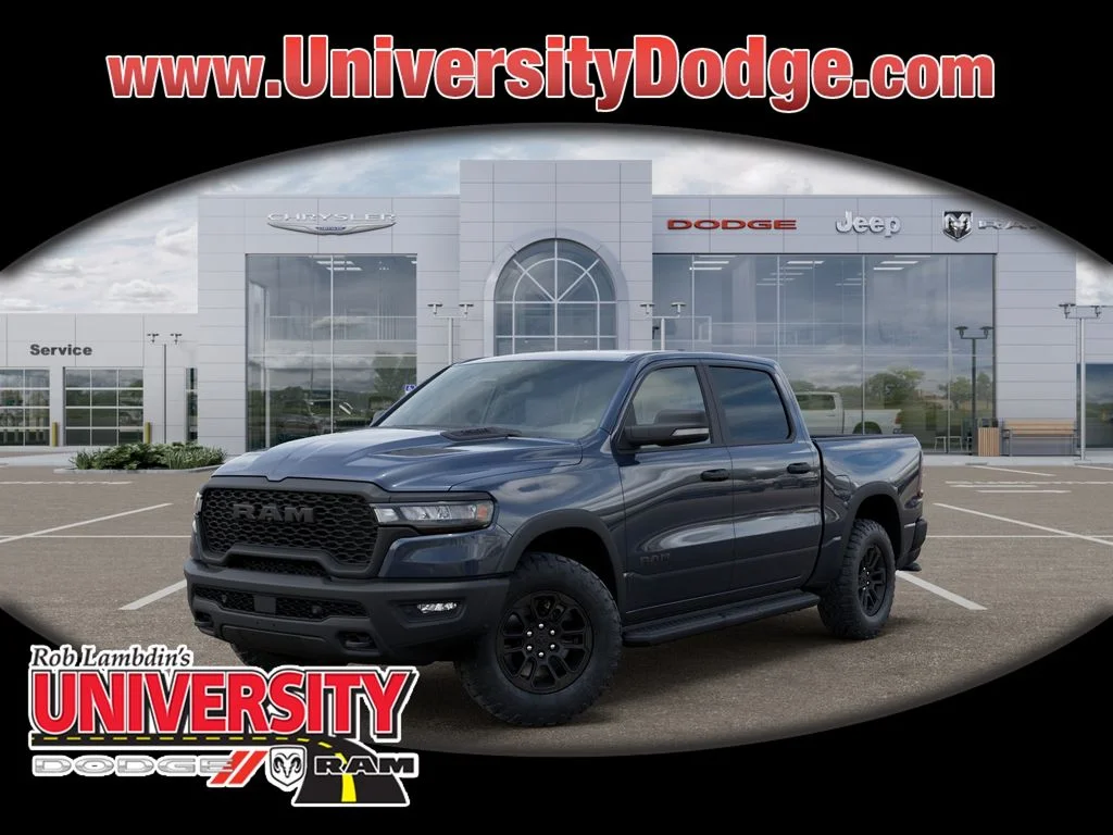 New 2026 Forged Blue Metallic Exterior Paint RAM Rebel image 1