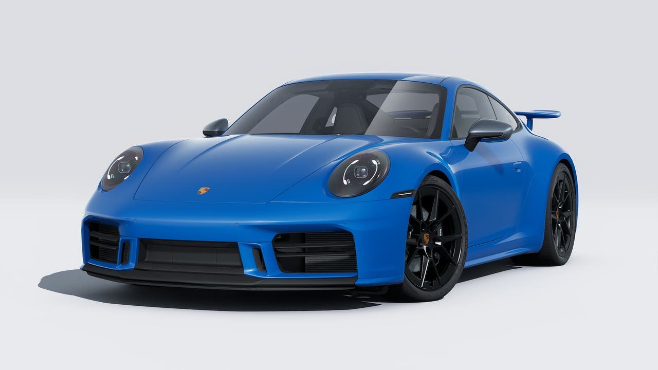 New 2026 Lugano Blue Porsche Carrera T image 1