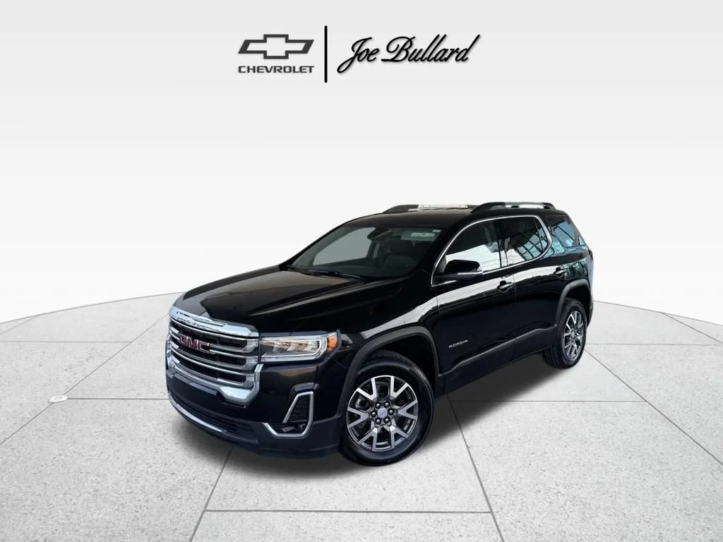 Used 2023 Ebony Twilight Metallic GMC SLT image 1
