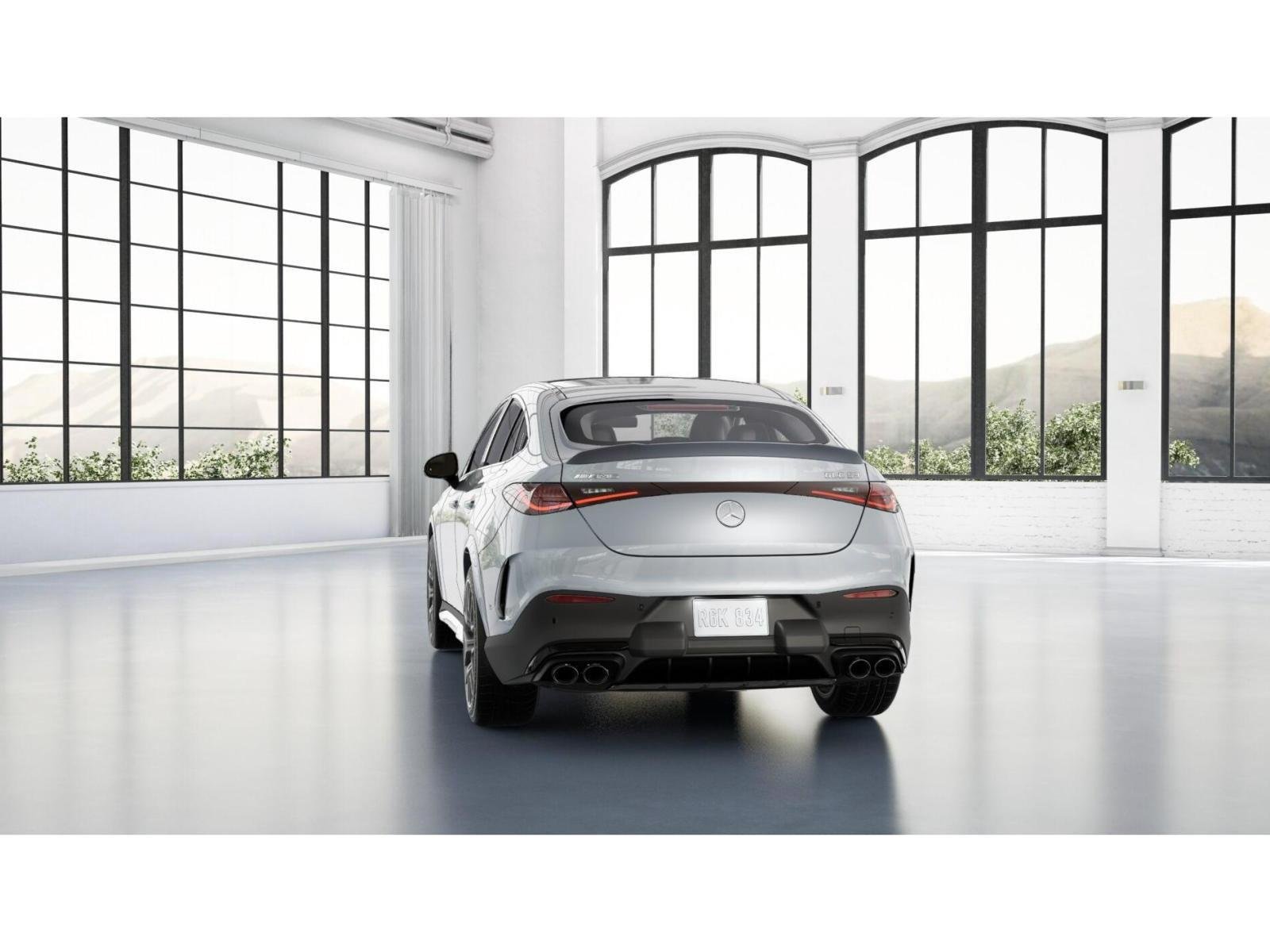 New 2027 Cirrus Silver Metallic Mercedes-Benz AMG® GLC 53 4MATIC+ Coupe image 25