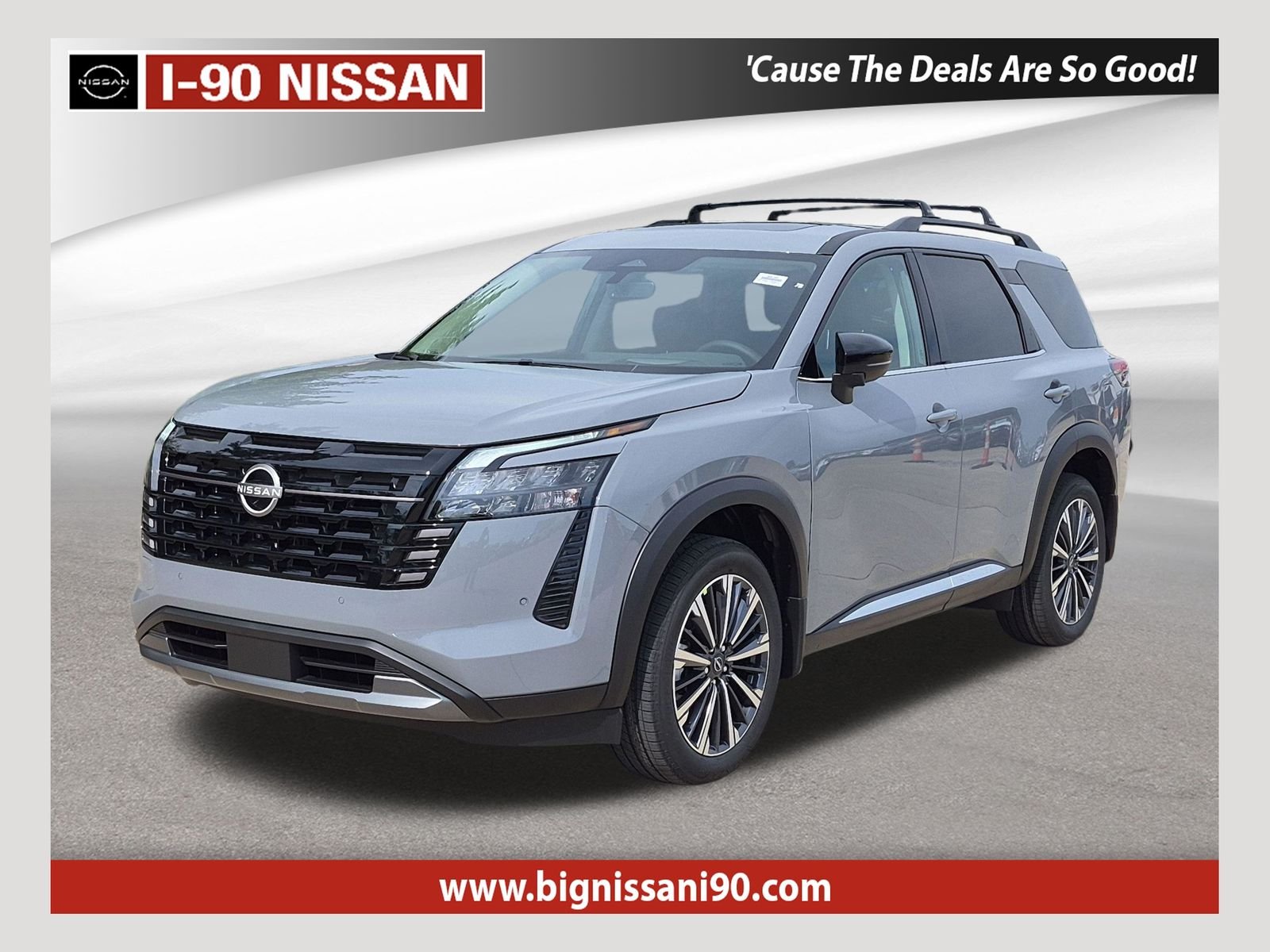 New 2026 Boulder Gray Pearl Nissan Platinum image 1