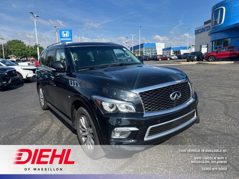 Used 2017 Black INFINITI Base image 1