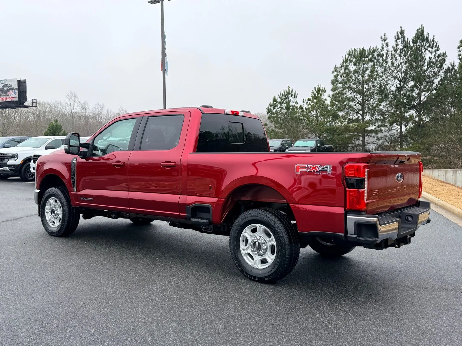 New 2026 Ruby Red Metallic Tinted Clearcoat Ford F-250® XLT image 7