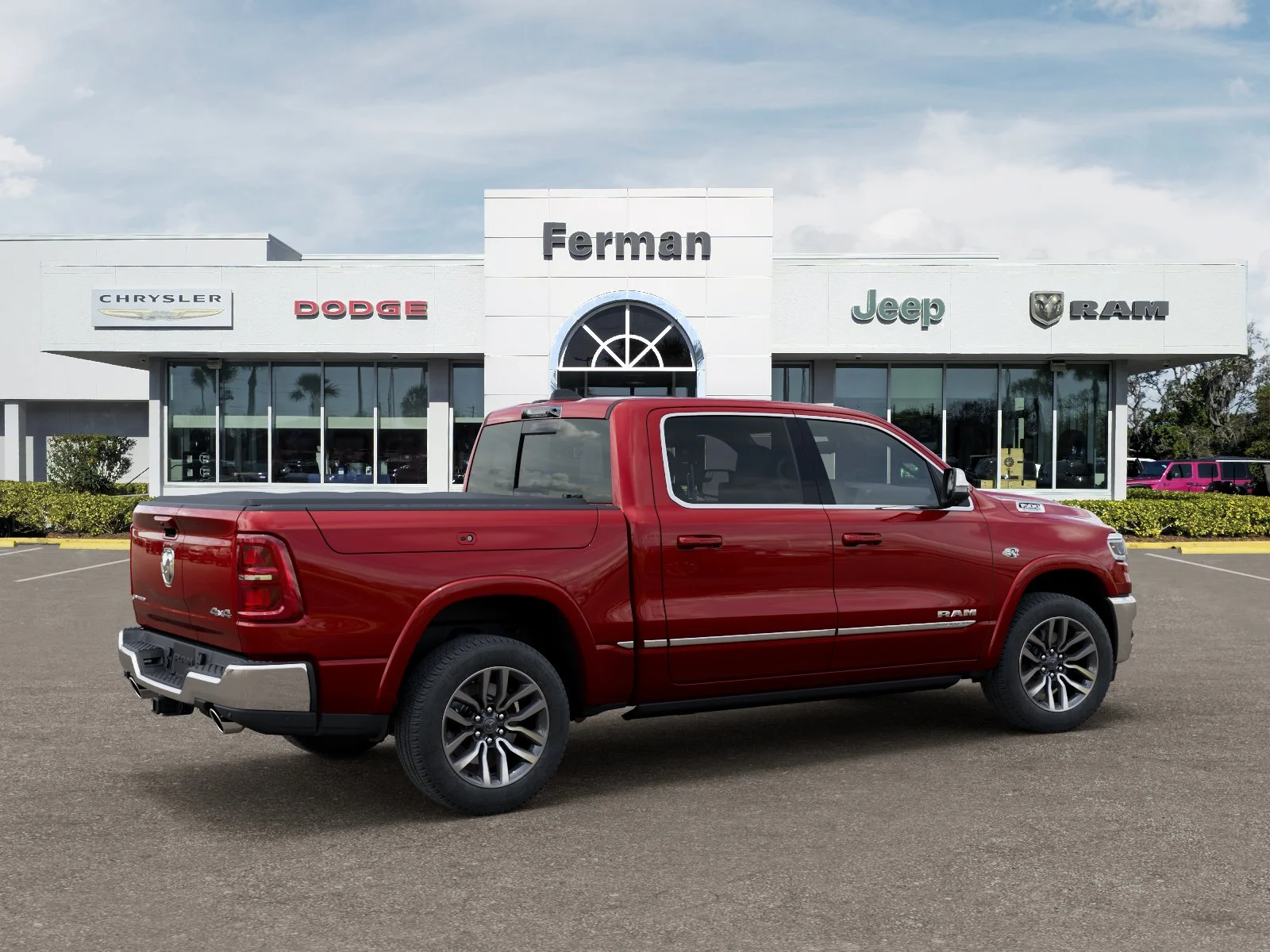 New 2026 Molten Red Pearlcoat RAM Limited image 35