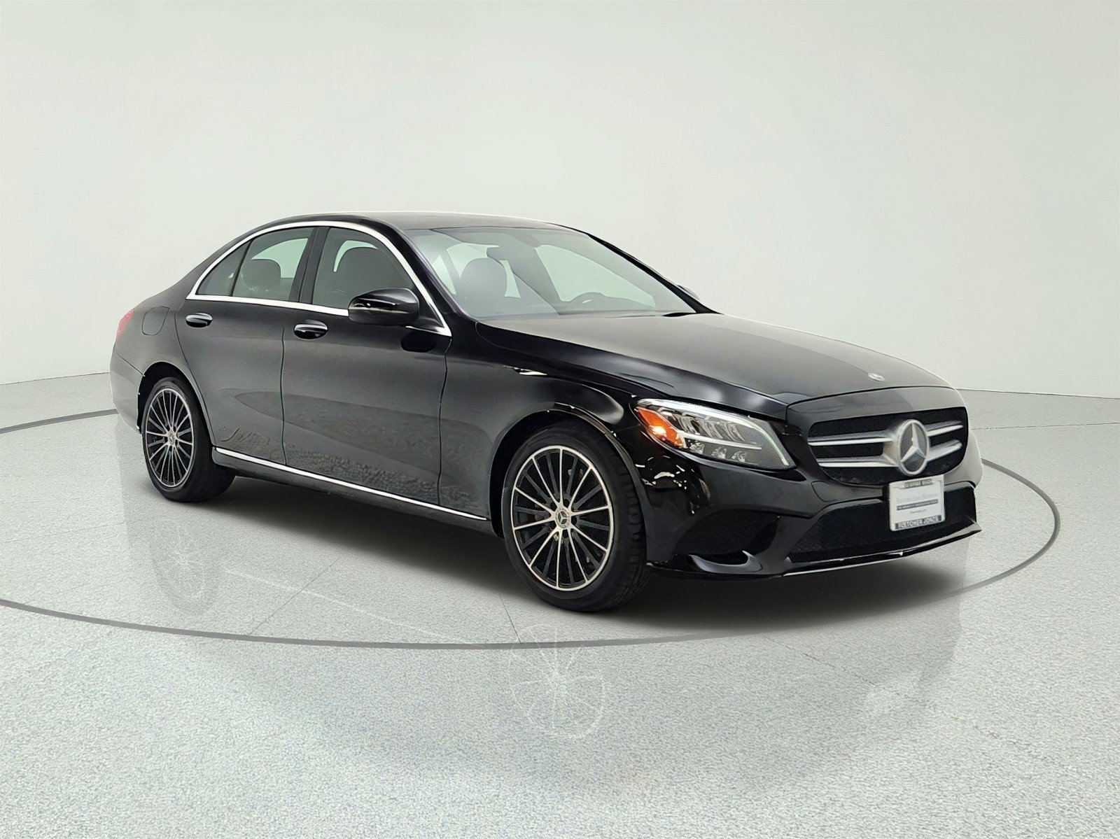 Used 2021 Black Mercedes-Benz C 300 Sedan image 3