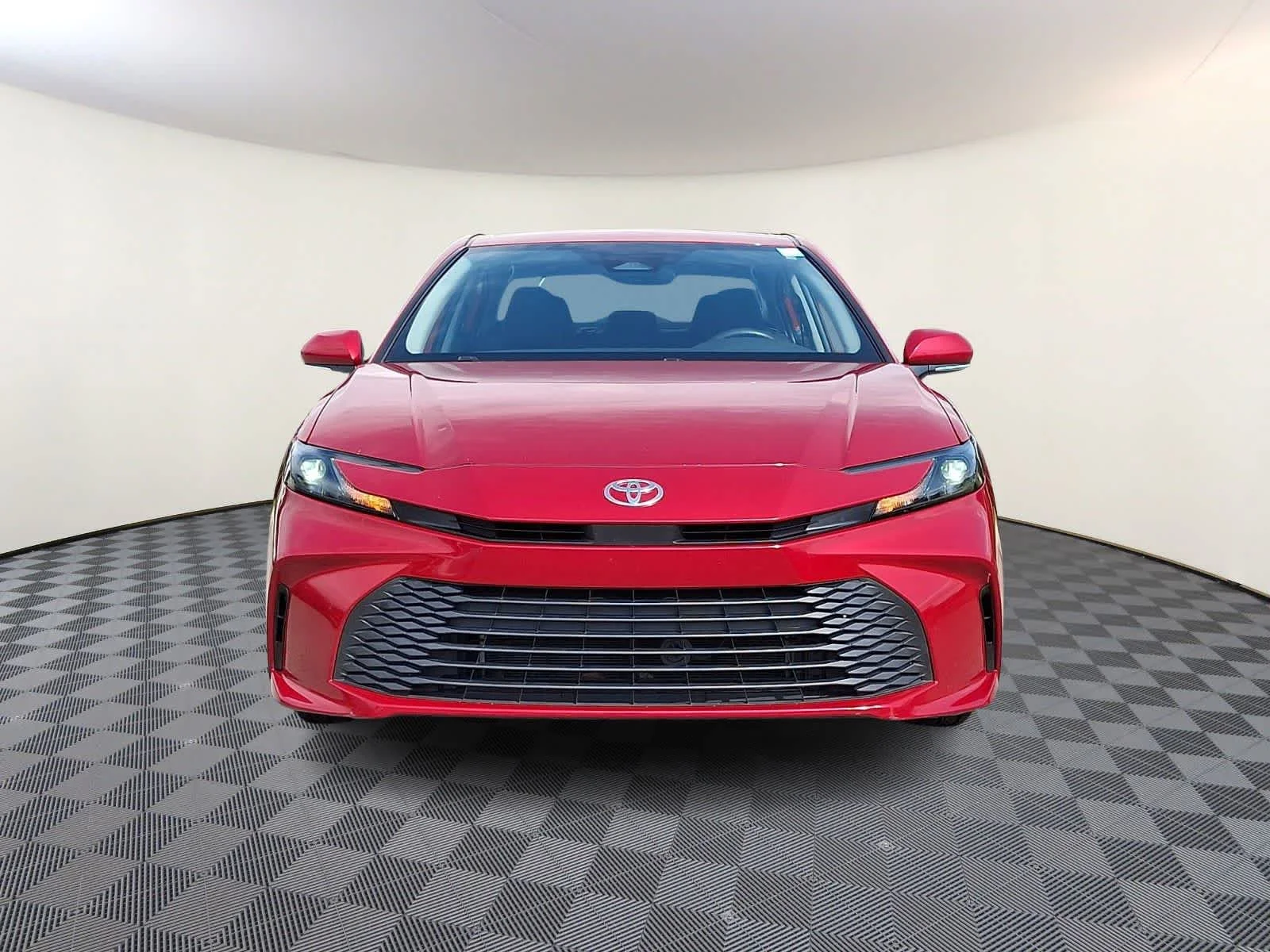 Certified Used 2025 Supersonic Red Toyota LE image 3