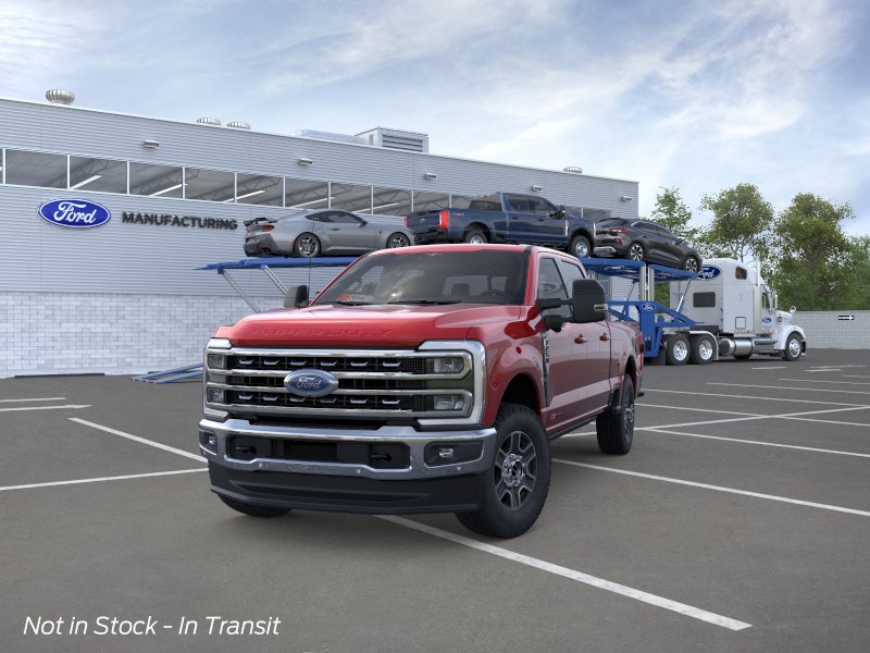New 2026 Ruby Red Metallic Tinted Clearcoat Ford F-250® Lariat® image 2