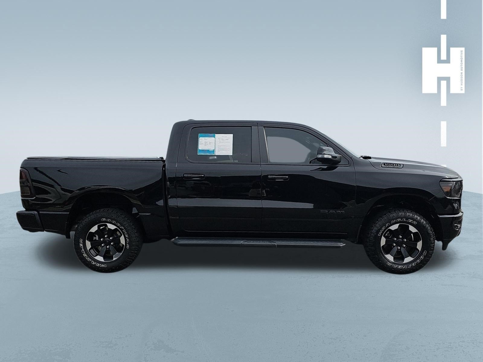 Used 2022 Diamond Black Crystal Pearlcoat Ram Big Horn image 2