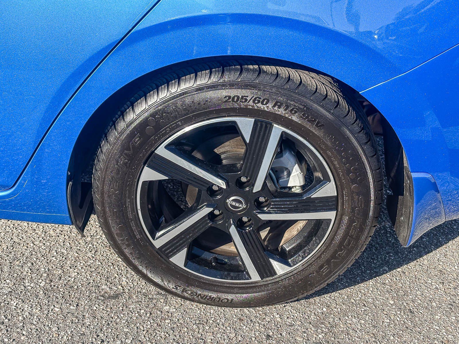 Used 2024 Electric Blue Metallic Nissan SV image 12
