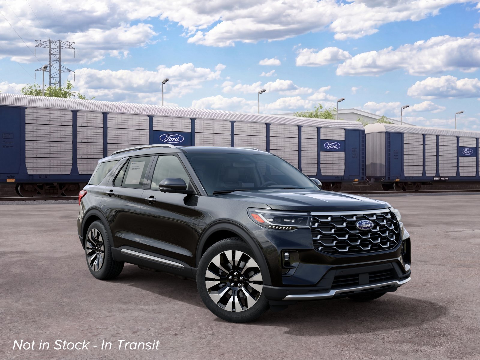 New 2027 Agate Black Metallic Ford Platinum™ image 4