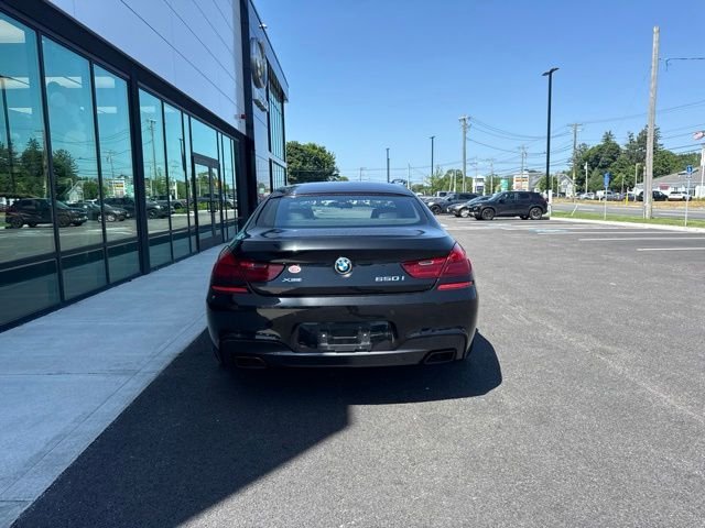 Used 2018 Black BMW 650i xDrive Gran Coupe image 4