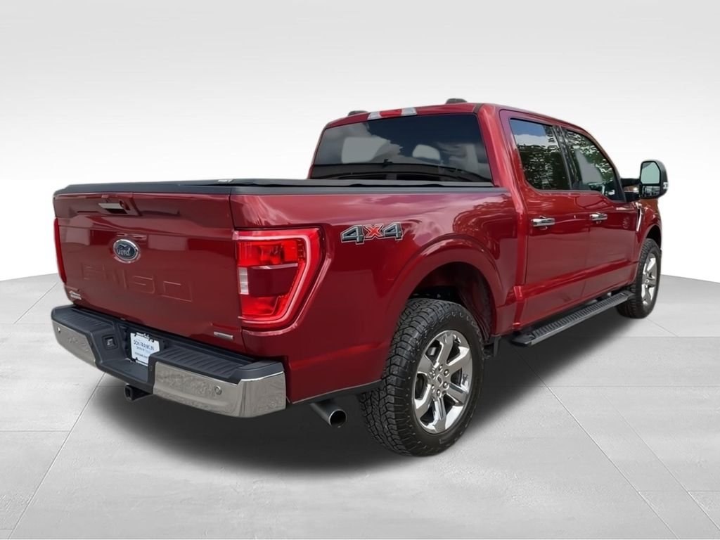 Used 2021 Red Ford XLT image 8
