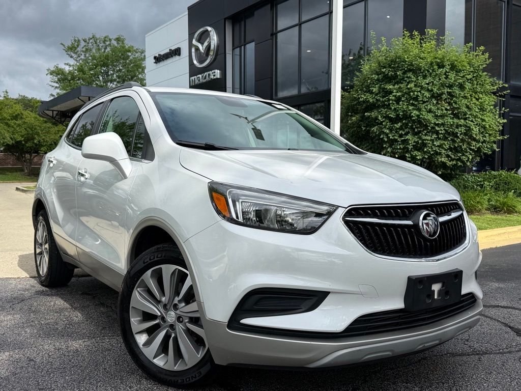 Used 2020 White Buick Preferred image 1