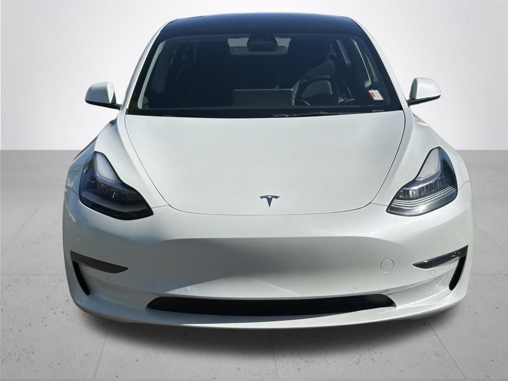 Used 2022 Pearl White Multi-Coat Tesla Long Range image 3