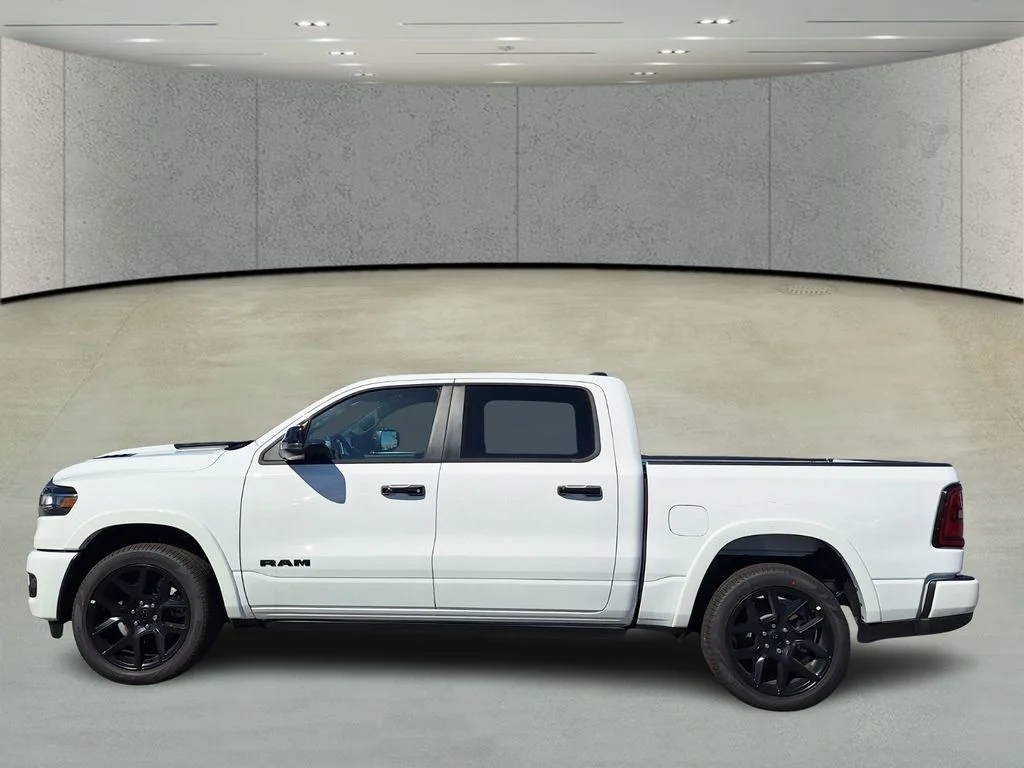 New 2026 Bright White Clear-Coat Exterior Paint RAM Laramie image 9