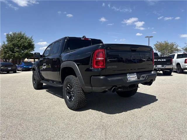 New 2026 Diamond Black Crystal Pearl-Coat  Paint Ram RHO / TRX CREW CAB 4X4 image 6
