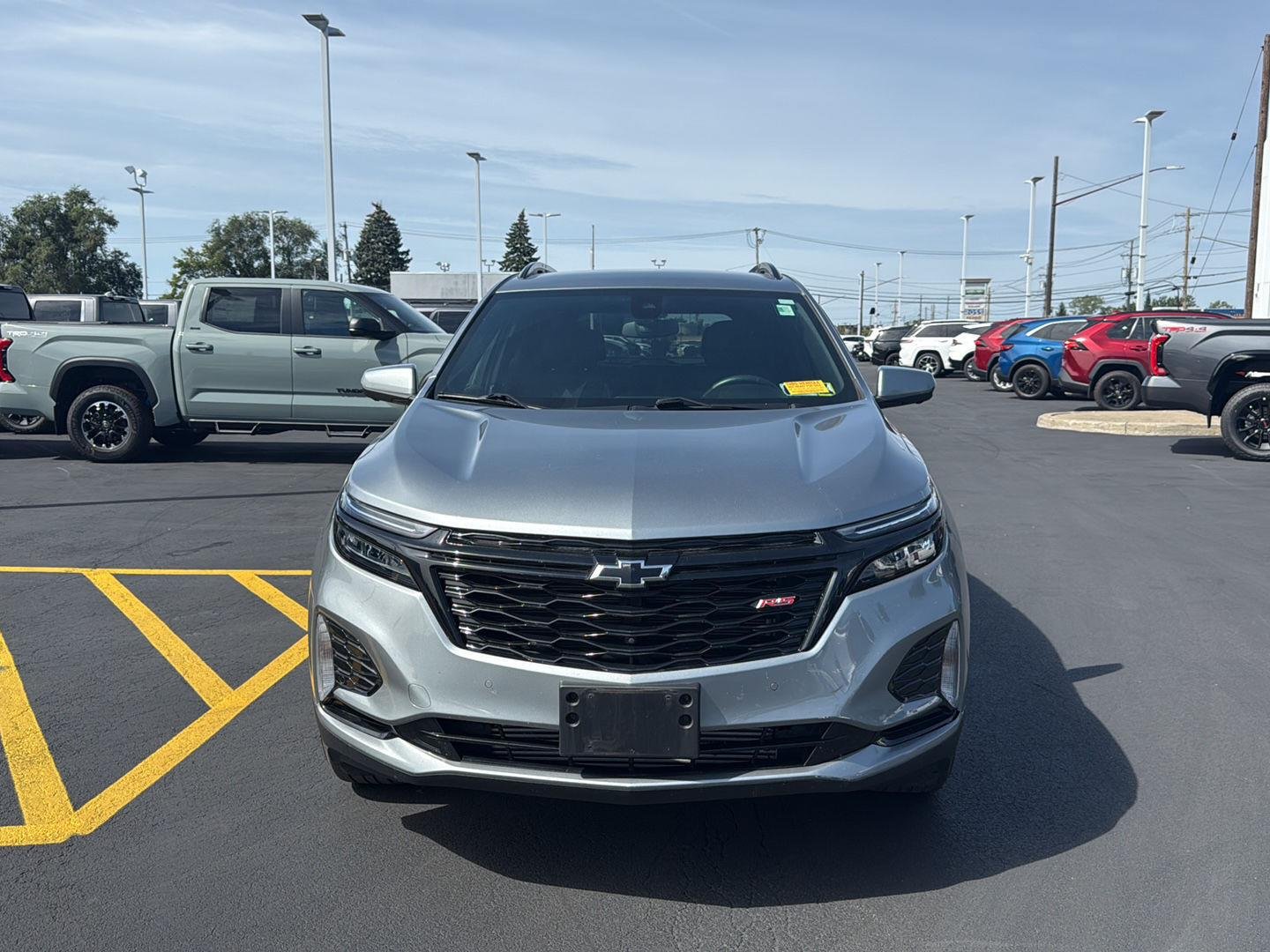 Used 2024 Sterling Gray Metallic Chevrolet RS image 2